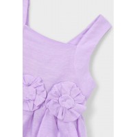 Αμπιγιέ λινό φόρεμα Mayoral