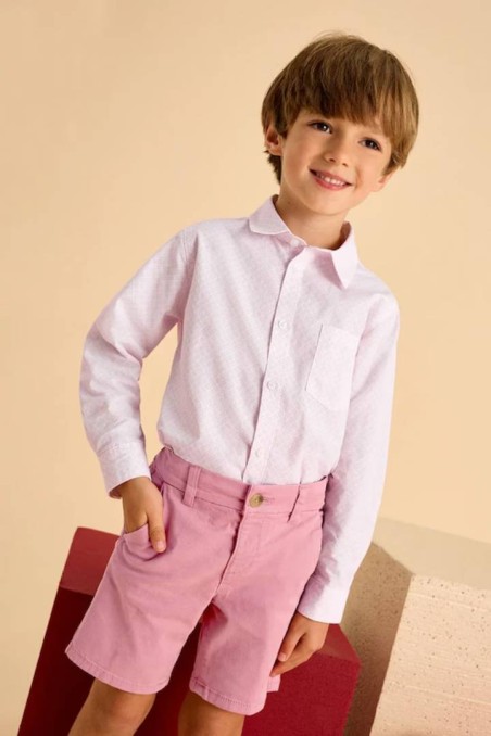 Πουκάμισο βαμβακερό σταμπωτό Mayoral