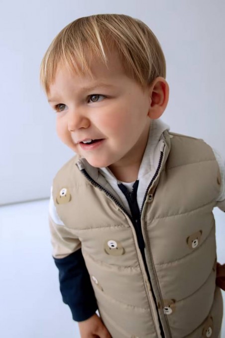 Γιλέκο για μωρό διπλής όψεως Mayoral