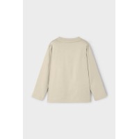 Μπλούζα μπεζ με στάμπα Mayoral