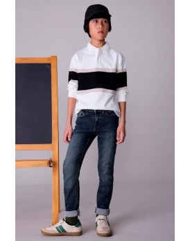 Παντελόνι τζιν σκούρο Mayoral