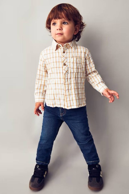 Παντελόνι τζιν μπλε Mayoral