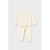 Φόρμα για μωρό κρεμ Mayoral 