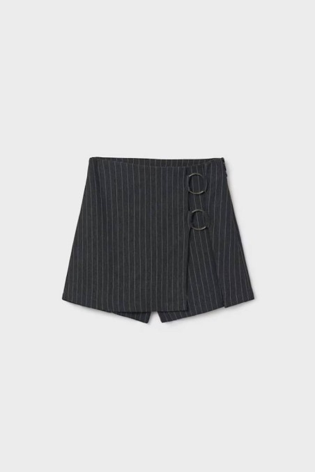 Φούστα-σορτς μολυβί με ρίγες Mayoral