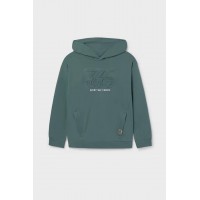 Φούτερ σκούρο πράσινο με κουκούλα Mayoral