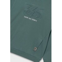 Φούτερ σκούρο πράσινο με κουκούλα Mayoral