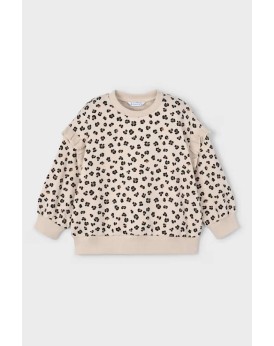Μπλούζα φούτερ animal print Mayoral