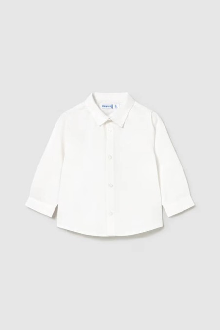 Πουκάμισο βασικό λευκό Mayoral