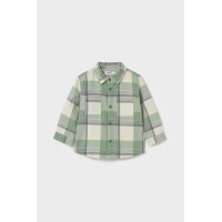 Πουκάμισο καρό πράσινο με γούνα εσωτερικά Mayoral 