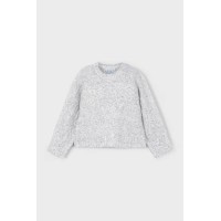 Πουλόβερ ασημί με παγιέτες Mayoral