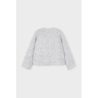 Πουλόβερ ασημί με παγιέτες Mayoral