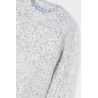 Πουλόβερ ασημί με παγιέτες Mayoral