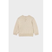 Μπλουζάκι ζέρσεΐ μπεζ με σχέδιο Mayoral