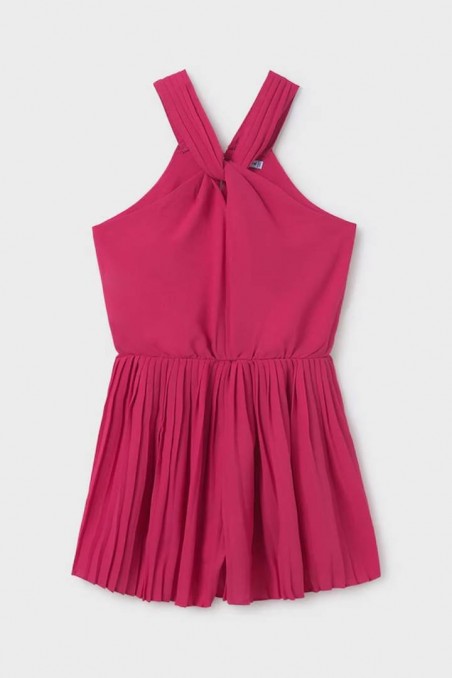 Φόρμα κοντή πλισέ φούξια Mayoral