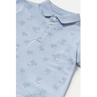 Βαμβακερό πόλο μπλουζάκι με σχέδιο Mayoral