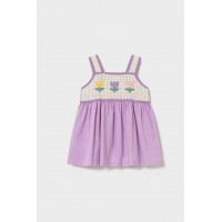 Φόρεμα λιλά για μωρό Mayoral