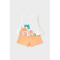Σετ σορτς με στάμπα Mayoral
