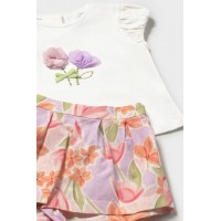 Σετ σορτς για μωρό Blossom Mayoral