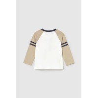 Μπλουζάκι κρεμ με αρκουδάκια Mayoral