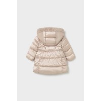 Μπουφάν μπεζ για μωρό Mayoral 