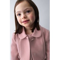 Παλτό ροζ απαλό Mayoral