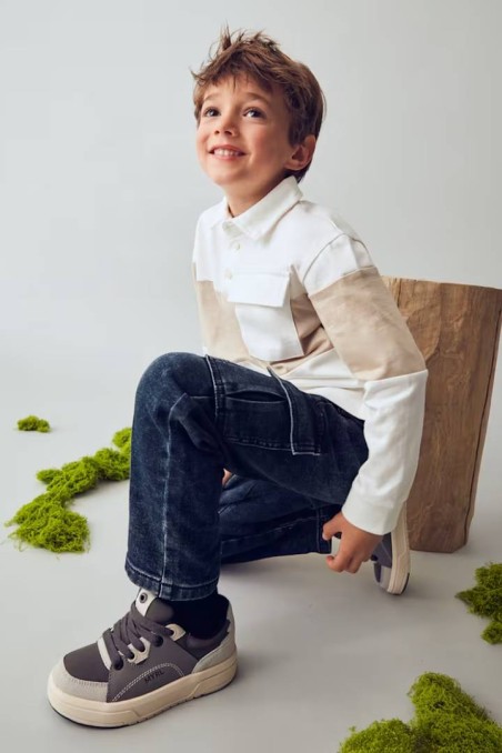 Παντελόνι τζιν cargo mayoral