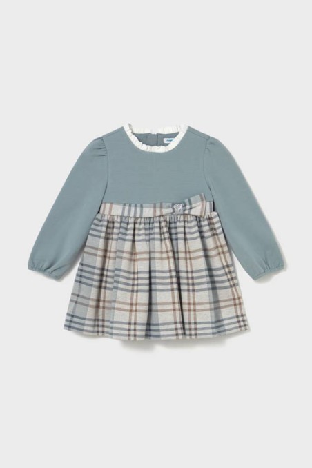 Βρεφικό γαλάζιο φορεματάκι mayoral