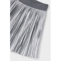 Φούστα πλισέ ασημί Mayoral 