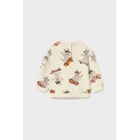 Φούτερ με στάμπα ζωάκια mayoral