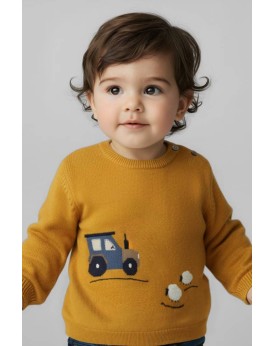 Ζέρσευ μπλουζάκι με κέντημα mayoral