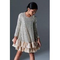 Φόρεμα παγιέτα χρυσό Melin rose