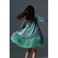 Φόρεμα βελούδο Melin rose 