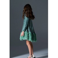 Φόρεμα βελούδο Melin rose 