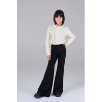 Melin Rose Κολάν Καμπάνα με λούρεξ Μαύρο