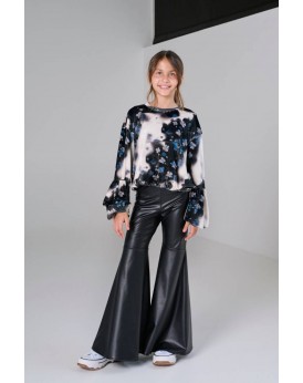 Melin Rose Κολάν καμπάνα δερματίνη