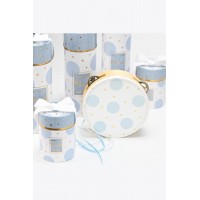 Μπομπονιέρα κερί miracle blue-Soap tales