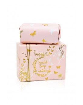 Μπομπονιέρα σαπουνάκι 100γρ romance - SoapTales