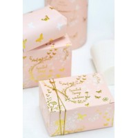 Μπομπονιέρα σαπουνάκι 100γρ romance - SoapTales