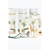 Μπομπονιέρα ξύλινο ντέφι safari