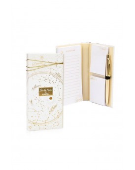 Μπομπονιέρα σημειωματάριο με post it και στυλό astral magic Soap tales