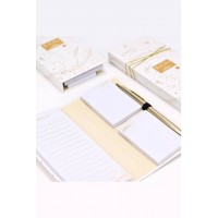 Μπομπονιέρα σημειωματάριο με post it και στυλό astral magic Soap tales