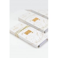 Μπομπονιέρα σημειωματάριο με post it και στυλό astral magic Soap tales