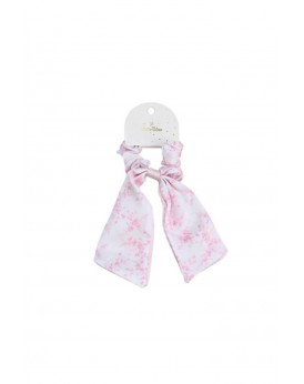 Scrunchie με μαντίλι pink toile
