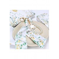 Charm με μαντηλάκι και πέρλες eden