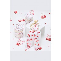 Scrunchie με μαντίλι cherry bloom