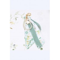 Charm με μαντηλάκι και πέρλες eden