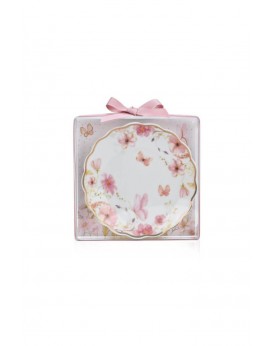 Πιατάκι πορσελάνη Pink Blossom SoapTales