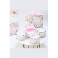 Πιατάκι πορσελάνη Pink Blossom SoapTales