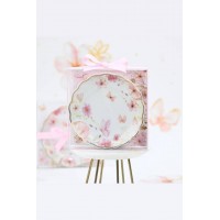Πιατάκι πορσελάνη Pink Blossom SoapTales