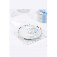 Πιατάκι πορσελάνη blue fleur